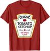 Yellow Mustard DIY Halloween Costume Matching Group MustardTShirt Funny Ketchup Clothes for Couples Gifts Aesthetic Outfits