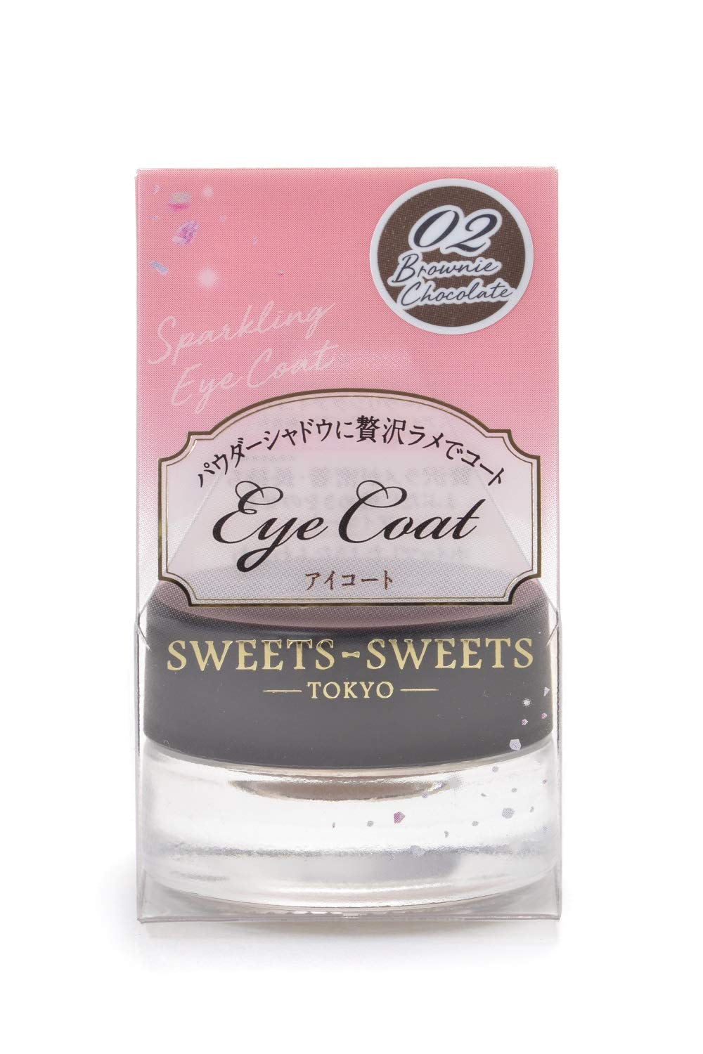 

Sweets Sweets Сверкающее покрытие для глаз 02 Шоколадное пирожное 3,5 г