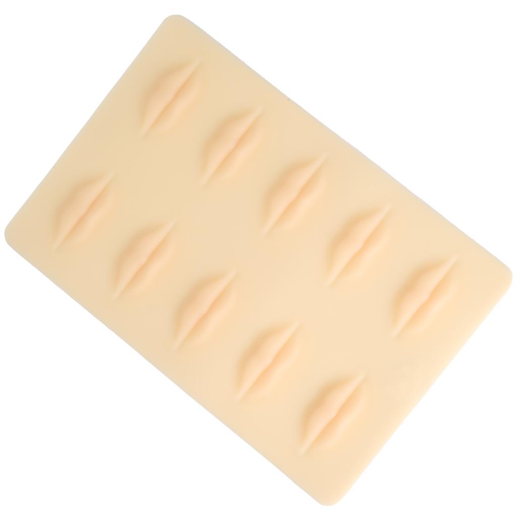 Silicone Makeup Lip Tattoo Practice Skin Microblading Practice Skin for Artists Beginners
