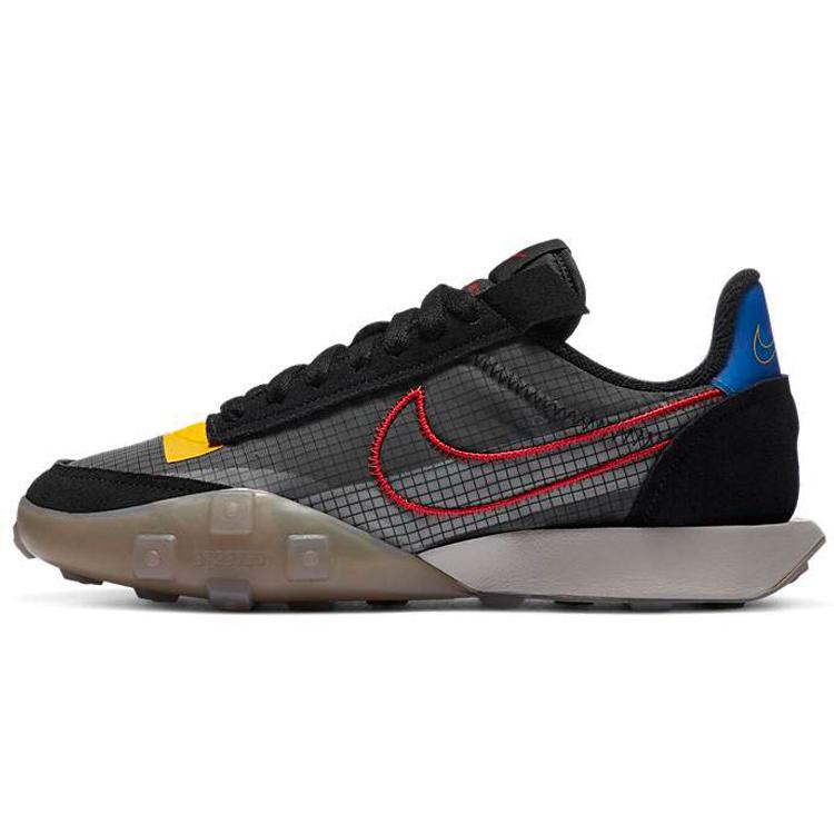 

Новые женские кроссовки Nike Waffle Racer 2X Черный/Солнечный блик/Красный университетский CK6647-002 36