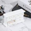1:12 Dollhouse Miniature Bedroom Side Cabinet Dresser Furniture Accessories