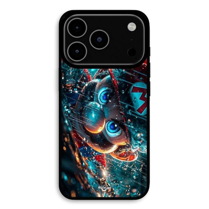 Hülle Für iPhone 18 Pro Max Super Mario Fan-Kunst Maniacase schwarz
