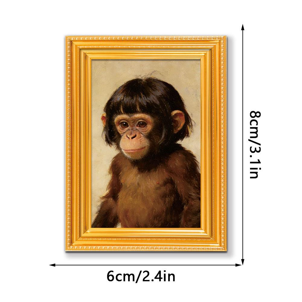 

Quirky 3D Wooden Magnetic Tiles Photo Frame & Fridge Magnet Decor