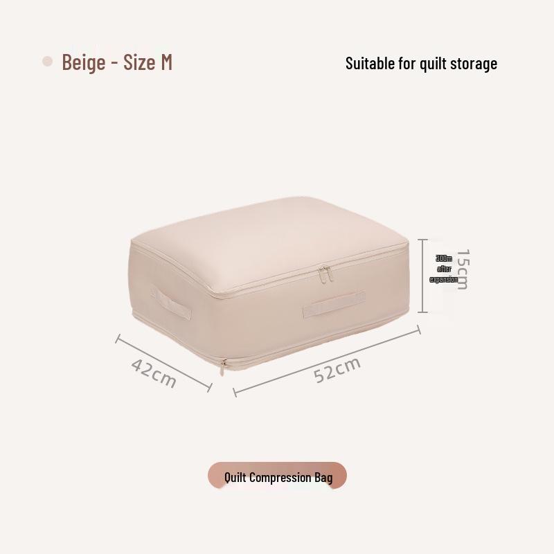 Anqin Large Capacity Silk Duvet Storage & Compression Handbag