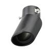 Punta de Escape de Coche Acero Inoxidable Inoxidable Universal Cola de Escape Garganta para Tubo de 5.3cm a 3.8cm