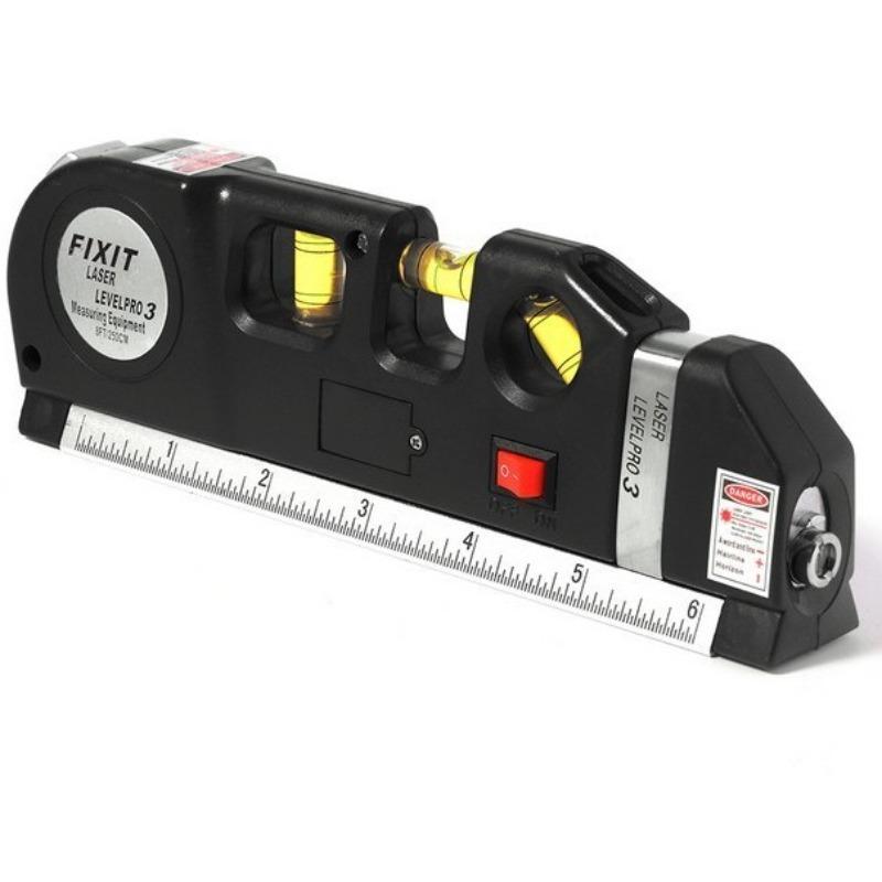 Multipurpose Infrared Level Multifunction Level Metric Ruler Straight Horizon Vertical Tape