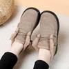Fashion New In Shoes for Woman Flat Women's Snow Boots Winter 2024 Tabi Footwear on Offer Sale Pu Chic and Elegant Trend Y2k Goth Slip