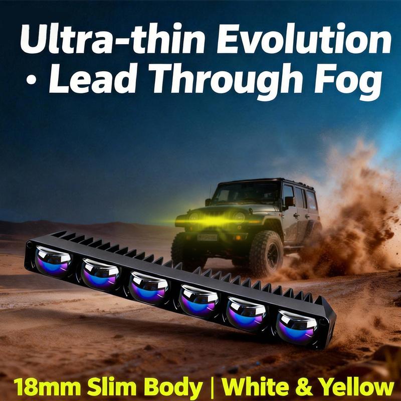 5D Lens High Low Beam LED Spotlights Grill Car Led Light Bar 12V-80V Auxiliary Fog Lights for Vehicles 4X4 Offroad Motorcycle