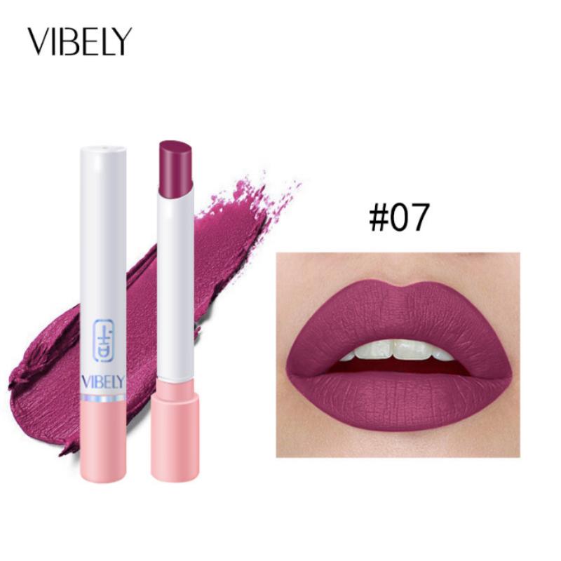 Damen-Lippen-Make-up, sexy, matt, langlebig, wasserfest, feuchtigkeitsbefeuchtend