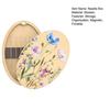 Cutie de depozitare pentru ace de cusut Suport magnetic din lemn pentru ace Cutie cu capac Organizator pentru accesorii de artizanat Cadou pentru cusătorese