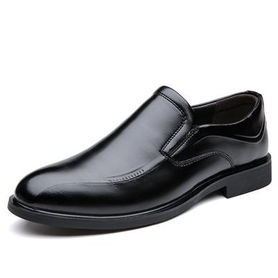 FashionSpring Autumn New Genuine Leather Leather Men's Dress Shoes Fashion Casual Solid Color Designer Male Shoes