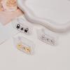 Original And Funny Kitty Cat Animal Luxury Earrings For Girls Stainless Steel Ear Piercing Fashion Stud Woman Pendientes Mujer 4