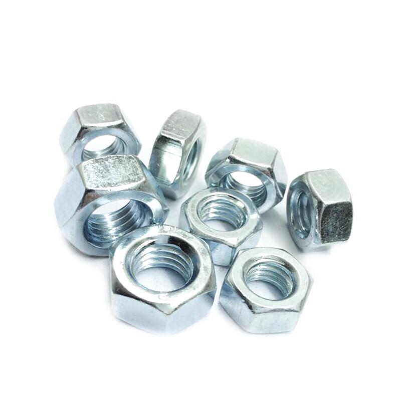 Constant Star Red Flag Grade 8 Galvanized Hex Nuts
