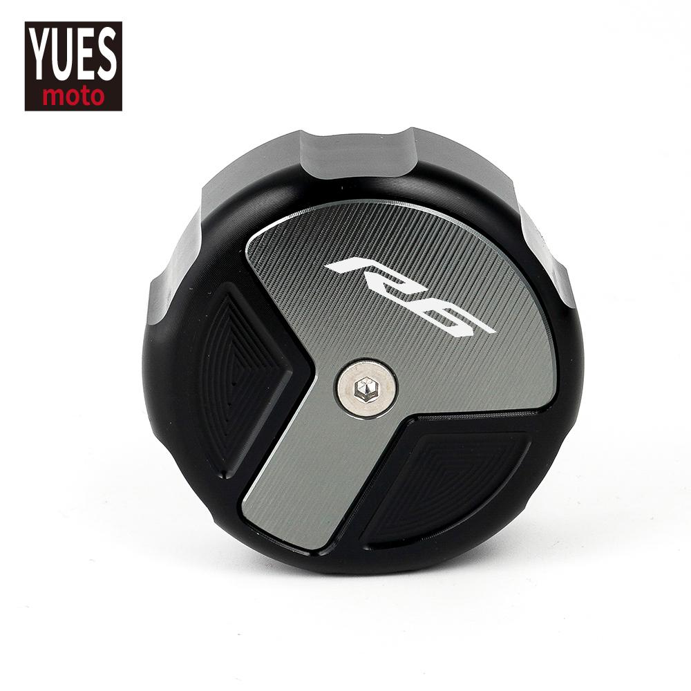 

Аксессуары для мотоциклов, задняя крышка резервуара тормозной жидкости, масляная крышка, новинка для YAMAHA R6 YZF R6 2000- серый