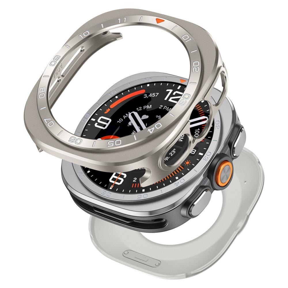 Metal PC Hollow Protective Case for Samsung Galaxy Watch Ultra2 9th generation