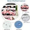 Pink Flamingo Shower Curtain Rose Butterfly Black And White Stripe Design Bathroom Decorative Shower Curtain With 12 Hooks