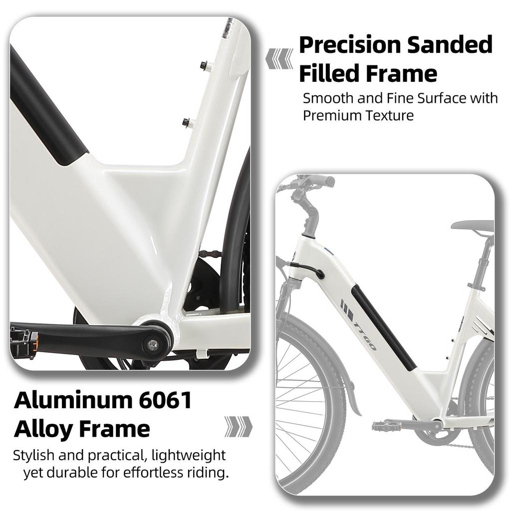 TTGO C5 - 250W Motor - 48V 13.5Ah Lithium Battery – Range Up To 90 Km – Hydraulic Disc Brakes – 27.5×2.4 Inch Tires – Shimano 7 Speeds