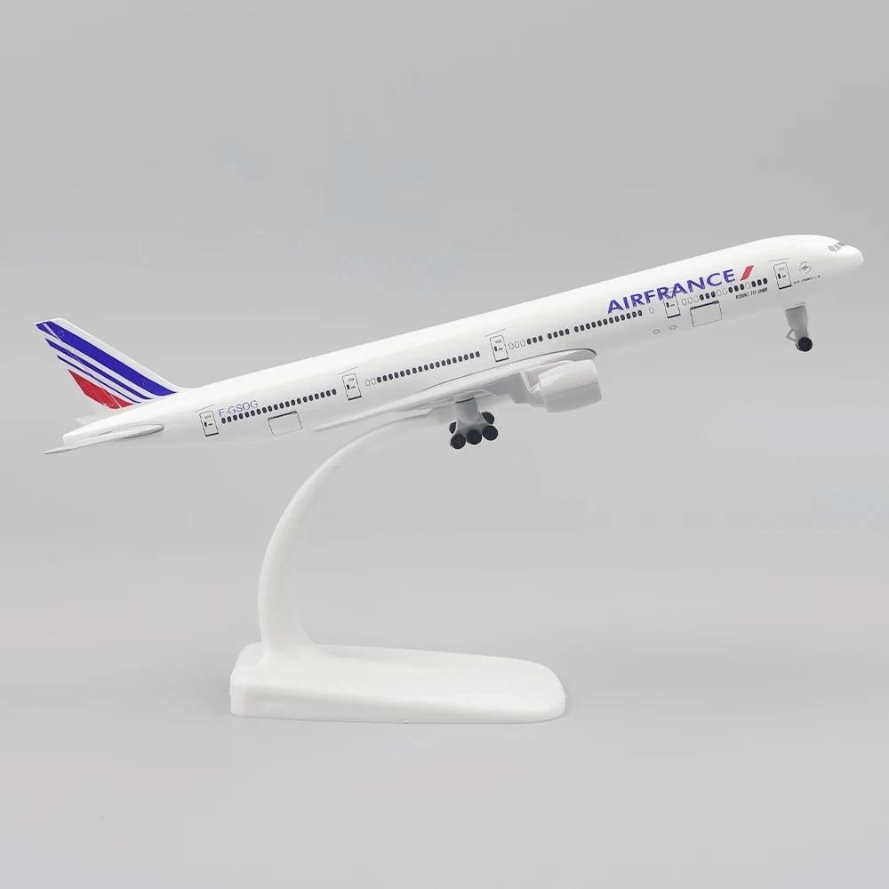 

20cm B777 Aircraft Diecast 777 Air France Airliner Model Simulation Alloy Toys and Ornaments Crafts Gifts Collectible