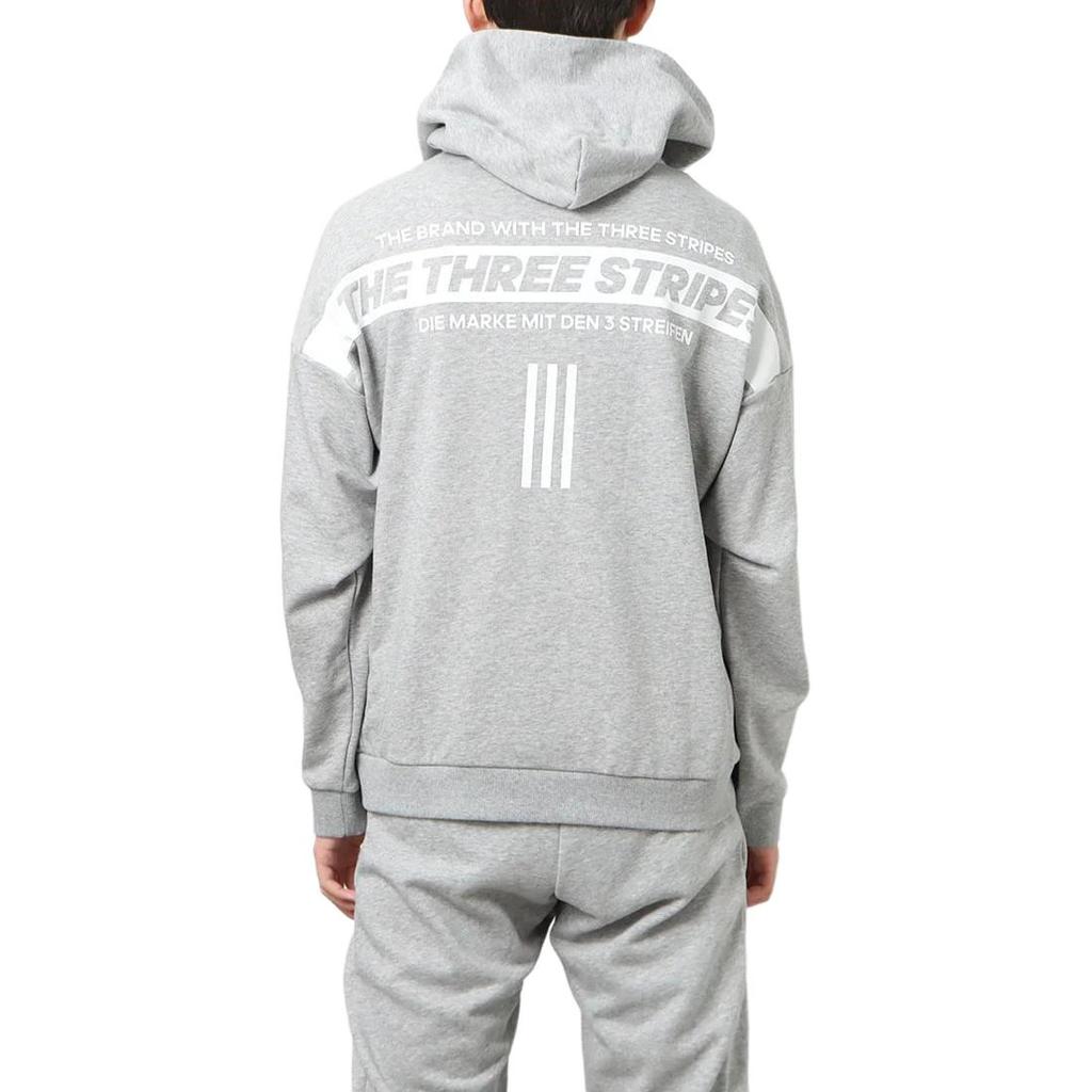 Adidas Sweatshirts Men's Gray Hooded Moderate Other HD0080-