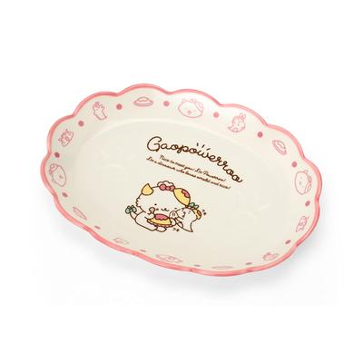 Sanrio Gaopawaru Teller und Trockner 507296 (Omurice) - Keramik, Mikrowelle, Spülmaschine, Sicher,
