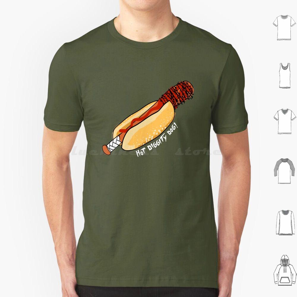 Negan  Lucille Hotdog T Shirt Men Women Kids 6xl Negan Walking Dead The Walking Dead Lucille Hotdog Baseball Bat Hot Diggity S