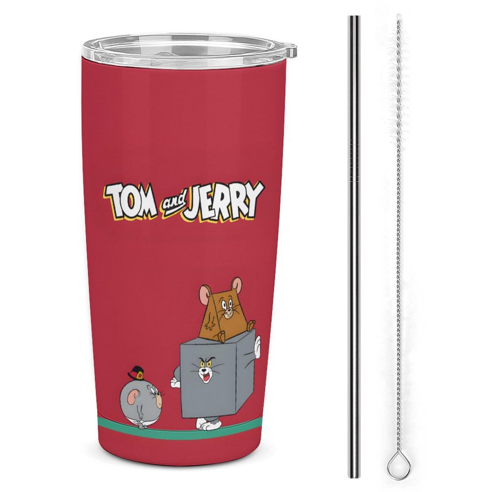 

Tom and Jerry Coffee Convenience Store Direct Drinking Stainless Steel Water with Character Goods Tumbler, Mug, Cup, Cup, Insulated, Bottle, Lid,