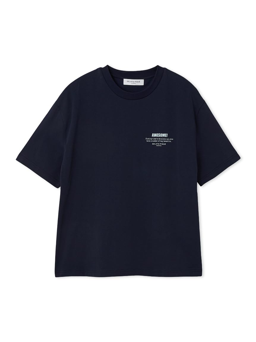 

Gelato Pique HOMME Supima Cotton Logo PMCT252952NVYM T-Shirt