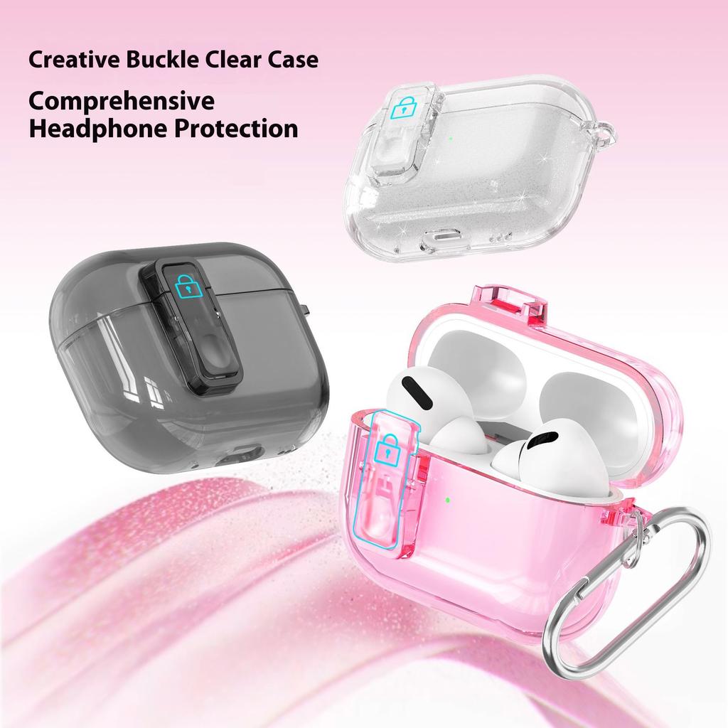 For AirPods Pro 3 Case TPU PC Clear Slim Anti Scratch Protective Cover