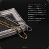 [ZIYMU] French Rope Chain Necklace, Surgical Stainless Steel 316L, Width 3mm, 5mm, 7mm, Length 50cm, 60cm, 70cm, 2 Colors, n03 (3mm width/Gold, 70cm)