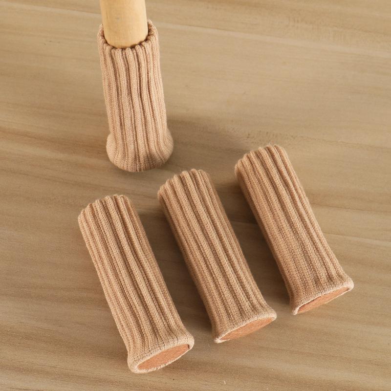 Thickened Non-Slip Chair and Table Leg Covers - Wear-Resistant, Silent Foot Pads for Tables and Chairs