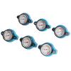 Thermostatic Radiator Cap Water Tank Cover Leakproof W/Temperature Gauge