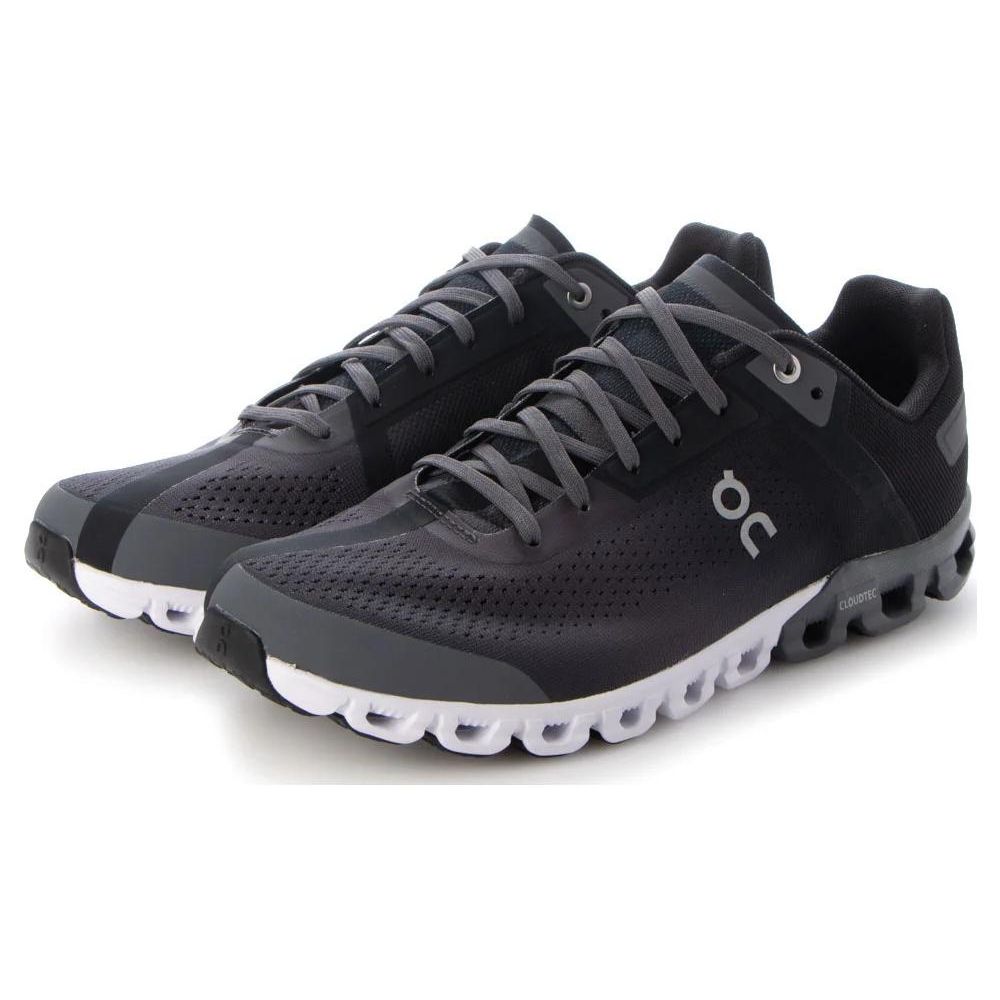 ON Cloudflow 2E Široké Černé Pánské Tenisky Asfalt 45.99229
