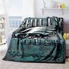 Philadelphia Eagles Customize Your Name Blanket Gift Customizable Blanket Soft Cozy Versatile For Picnics Chair Office Chair Office