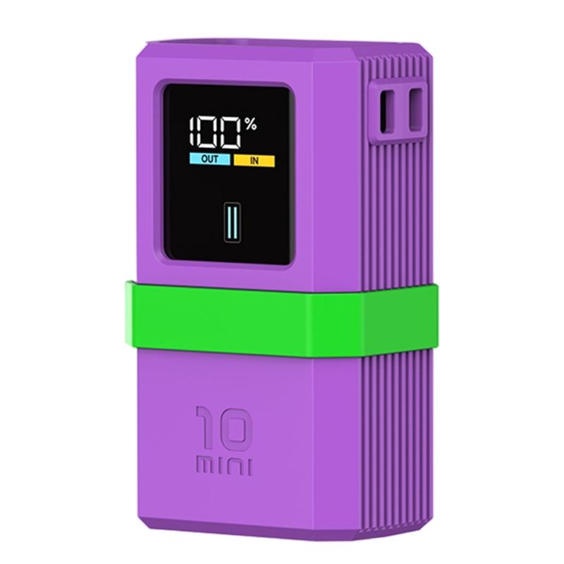 Silicone Case for 10 Mini 10000mAh PB1055 55W Energy Bank Storage Travel Protective Cover Shockproof Sleeve Cover