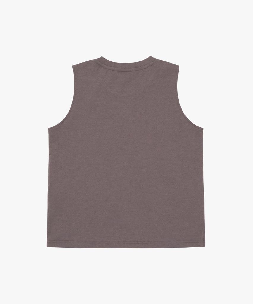 GOALSTUDIO Ws Essential Airdry Sleeveless-Brown