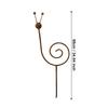 Metal Snail Plant Support Stakes Snail Shape Flower Climbing Sticks Retro Iron Garden Decoration Bracket For Vine Rose