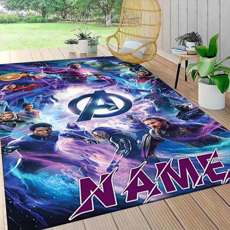 Custom Name "Spider-Man: Urban Legend" Carpet Rug Customizable Soft Washable Anti-Slip Home Living Room Sofa Mats Personalized Rug. 0909345