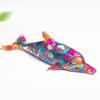 Water Crystal Dolphin Resin Decor With Semiprecious Stones For Home And Gift Use