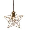 Interform LT-1093ST Brace L Pendant Light (Bulb Not Included, Sold Separately) Star L Size Gold