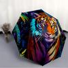 1pz Ombrello Automatico Apri/Chiudi Tigre Giungla Ombrello Pieghevole Compatto, Ombrello Portatile per Tutte le Stagioni per Donna/Uomo F1124017