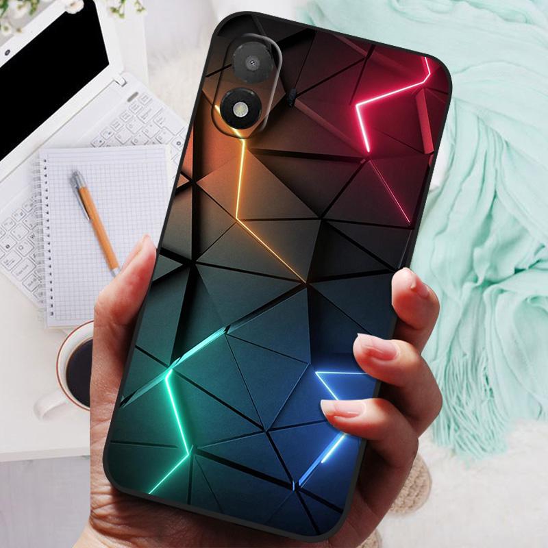 Per Custodia TCL K70 SE NUOVA TPU Silicone Antiurto Copri Telefono Gatto Per TCL K70 SE 4G K70SE Funda Semplicità Stampa ad Olio Morbida Coque