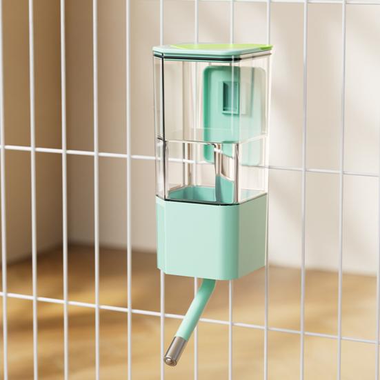 Hanging Kettle for Pets Cage Mounted Water Dispenser with Stainless Steel Ball Spout Large Capacity Automatic Water Feeders Pet Supplies