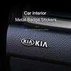 5Pcs/10Pcs Mini Aluminum Car Decorative Stickers For KIA K3 Sportage Carnival K5 Seltos Pegas KX1 EV5 Sonet EV6 K4 EV3 Ceed K8