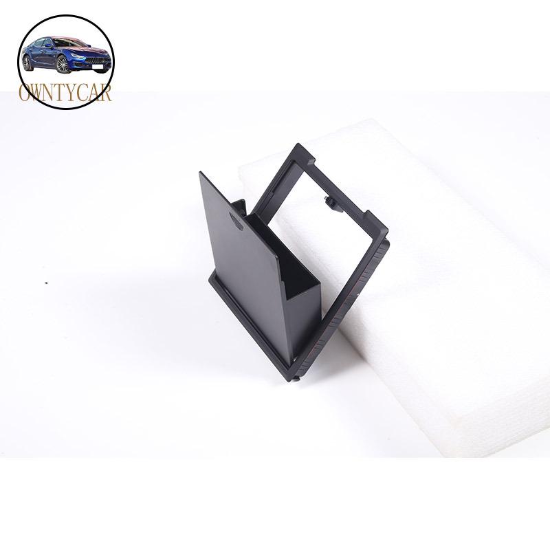 For Toyota Tacoma 2016- ABS Matte black Central Control Armrest Box Hidden Storage Box Privacy Storage Box Car Accessories