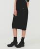 Daiaegeuneol Argyle Pattern Knit Skirt (Black)