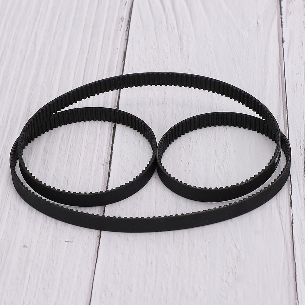 5 Stück 3D-Druckerteile GT2-6-610MM Gummi Geschlossener Zahnriemen Ring Geschlossener Synchronantriebsriemen