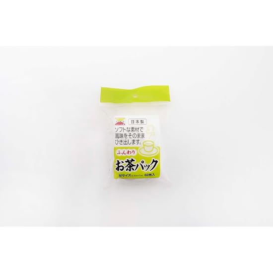 Tokiwa Industry Tea Bags, Fluffy Tea Bags, M Size, 60 Count (Pack of 5), Approx. 9.5 x 7 cm, Made in
