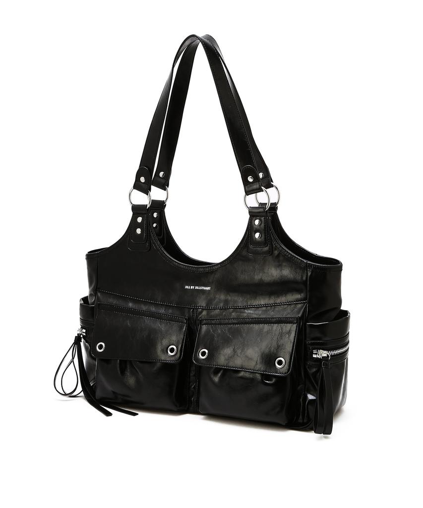 Jill By Jillstuart [Megan] Vintage Pocket Shoulder Bag - 2 Colors