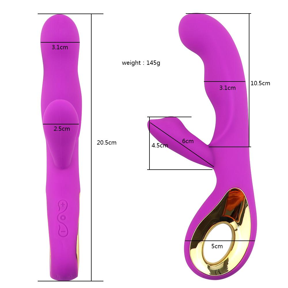 G Spot Rabbit Vibrator For Women 10 Vibrating Clitoris Stimulator Powerful Dildo Vagina Massager Sex Toys for Couple Pleasure