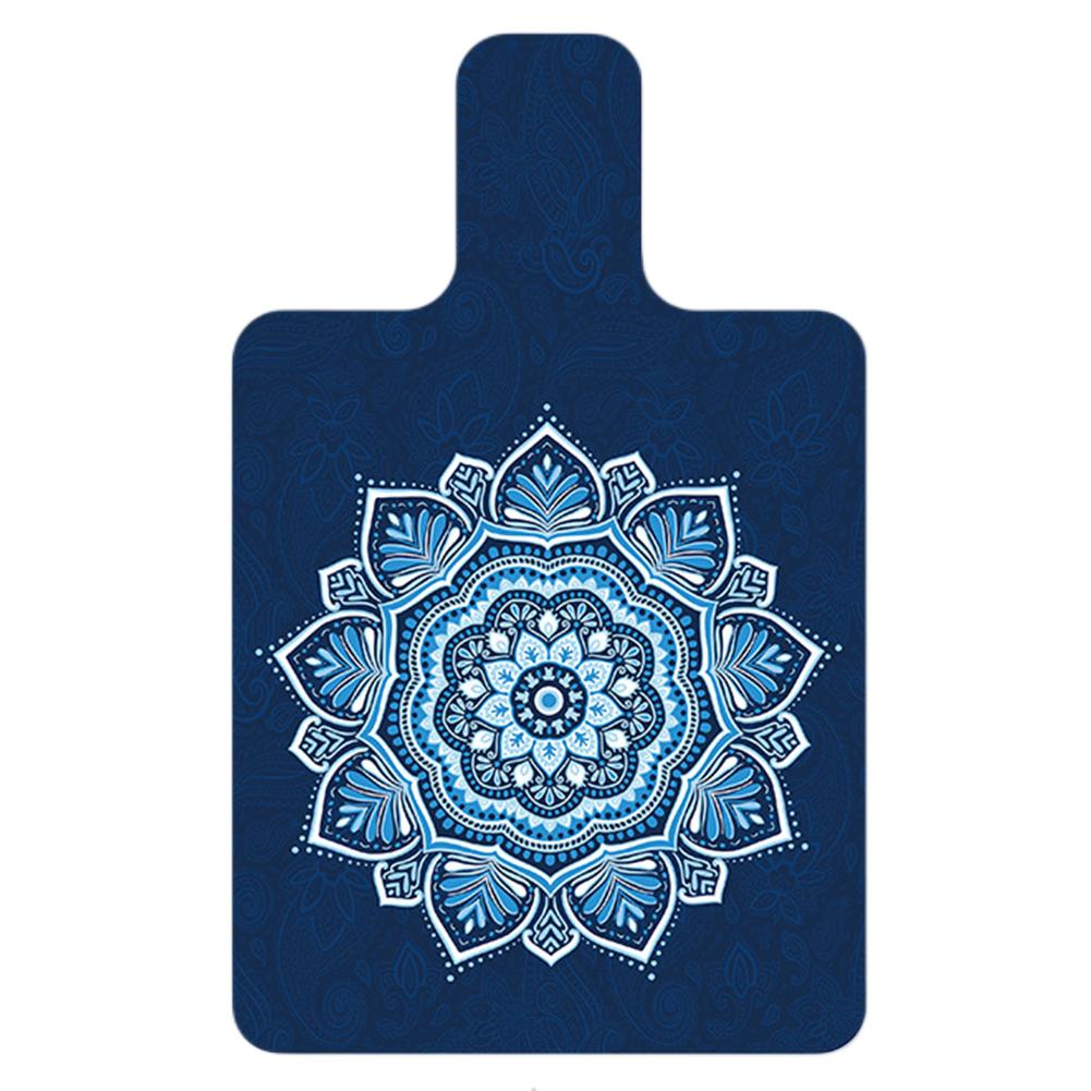 Rubber Exercise Pad Anti-Slip Yoga Meditation Pad Core Training Breathable Portable High-Temperature Resistant Sports Equipment